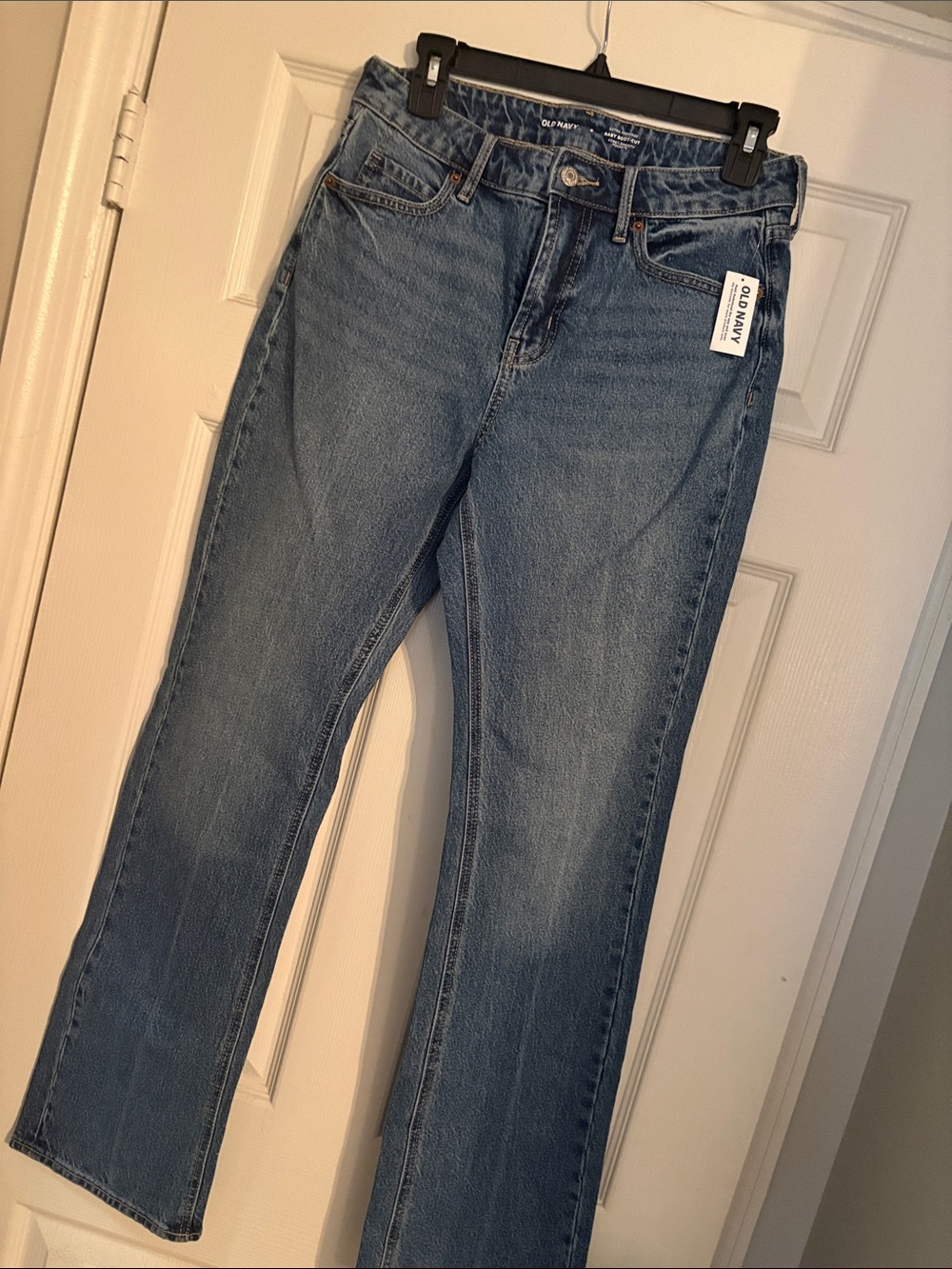 Old Navy Women's Mid Wash Baby Boot Cut Jeans - Blue